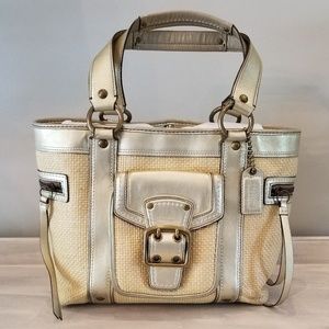 Coach Straw Bag